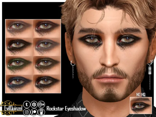Rockstar Eyeshadow by EvilQuinzel
