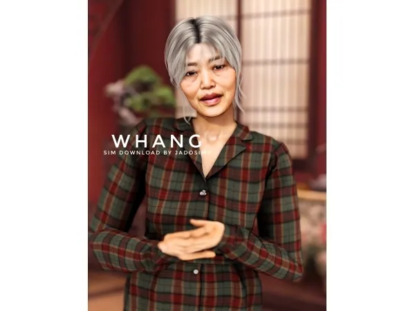 Sims 4 Whang u2661 (Sim Download)
