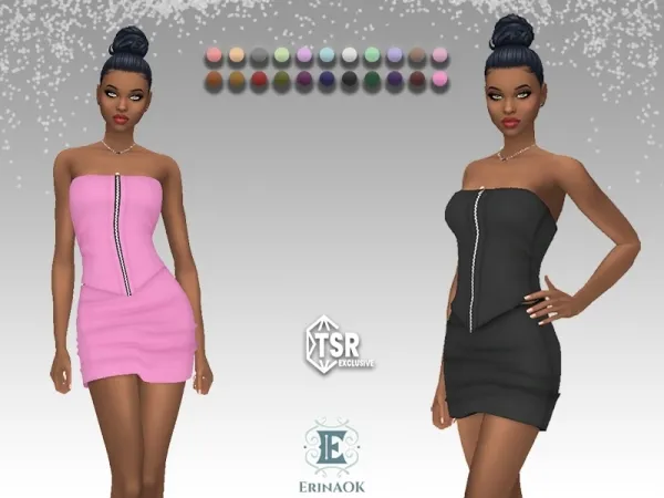Mix ErinAOK Womens Outfit 032025 - The Sims 4 Custom Content