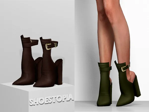 Alpha Villar High Heels - The Sims 4 Custom Content