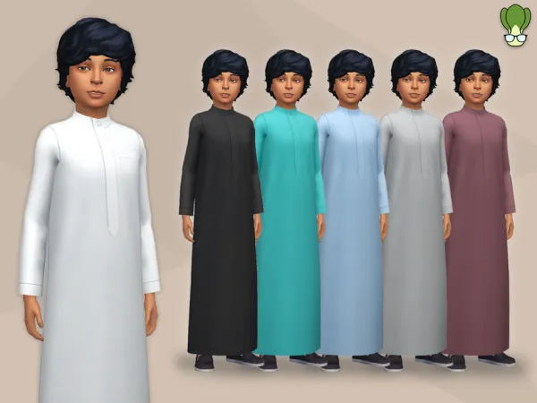 Maxis Match Child Thobe by kapakijo - The Sims 4 Custom Content