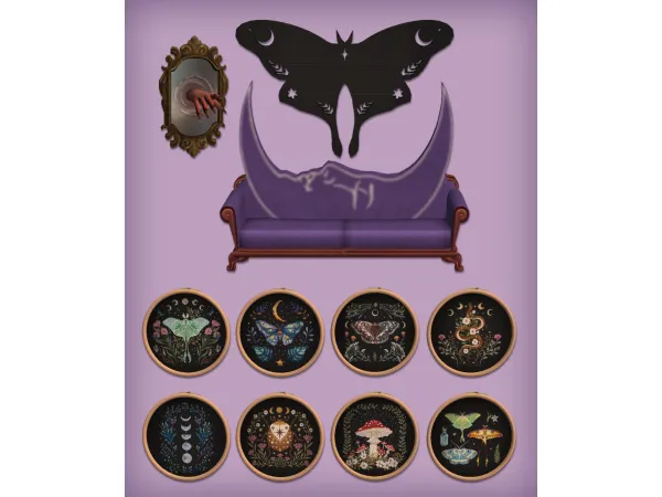 Bewitched Set for by jacky93sims - The Sims 2 Custom Content