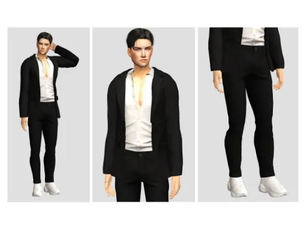 AM Top Bottom by Lindasims - The Sims 2 Custom Content