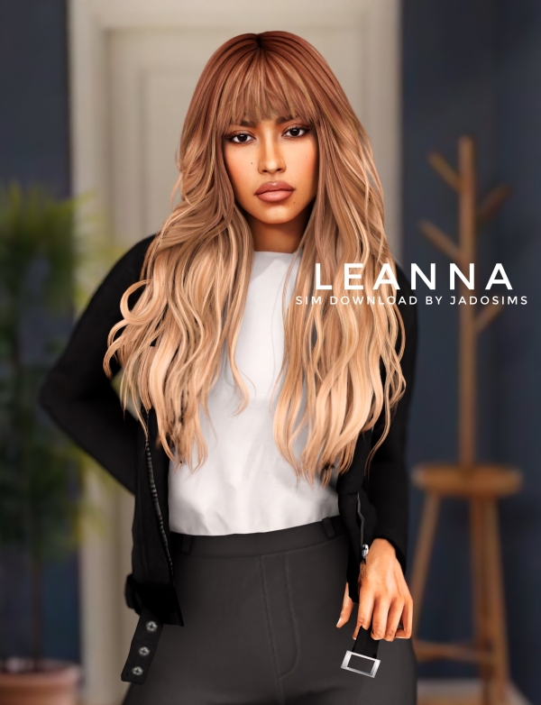 Alpha Leanna (Sim Download) by shopwithflynnn - The Sims 4 Custom Content