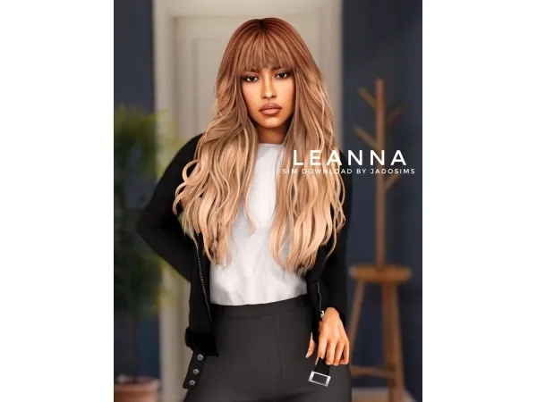 Sims 4 Leanna u2661 (Sim Download)