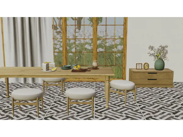 4T2 PINKBOX ANYE Breeze Dining by pinka - The Sims 2 Custom Content