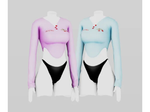 BASE AF TF top - The Sims 2 Custom Content