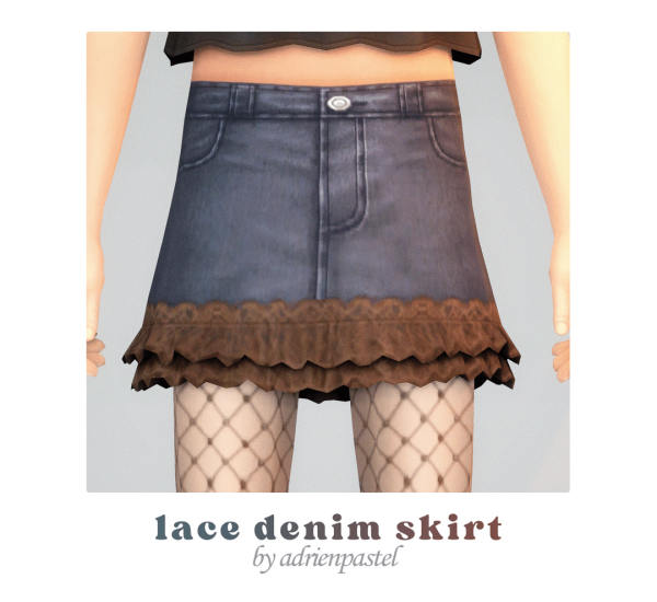 Maxis Match SP64 Lace Ruffles Skirts Tights (Kids) by simsfinds - The Sims 4 Custom Content