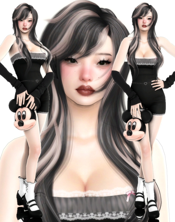 Alpha Soo Min Young by simsfinds - The Sims 4 Custom Content