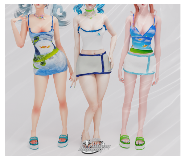 Alpha Frutiger Aero Mini Collection by ohmybunnny2 - The Sims 4 Custom Content