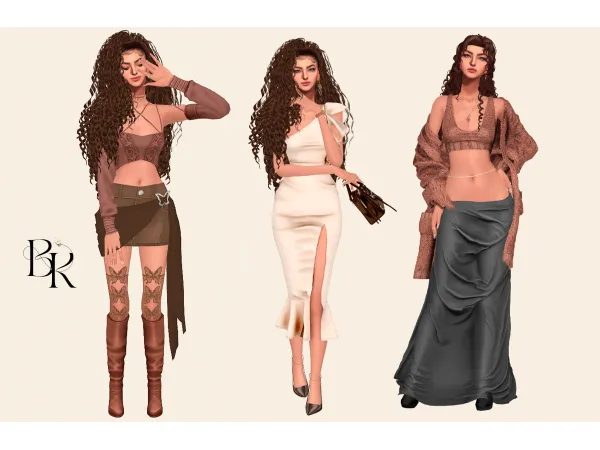 Alpha LookBook Vol1 by barbiekue - The Sims 4 Custom Content