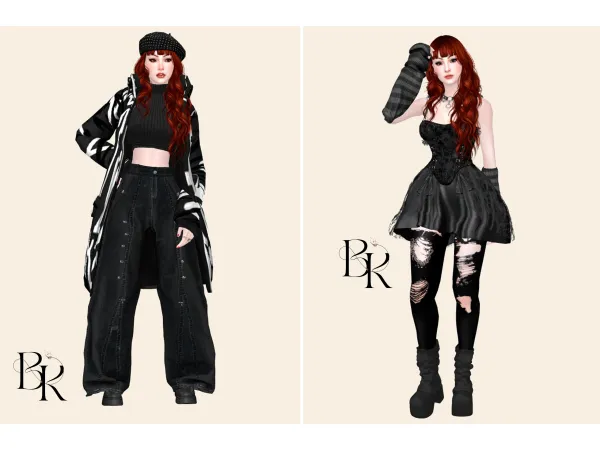 Alpha LookBook Vol2 by barbiekue - The Sims 4 Custom Content
