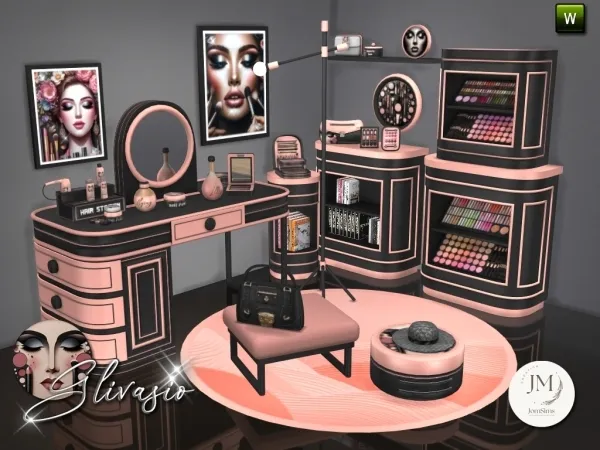Alpha Glivasio set1 - The Sims 4 Custom Content