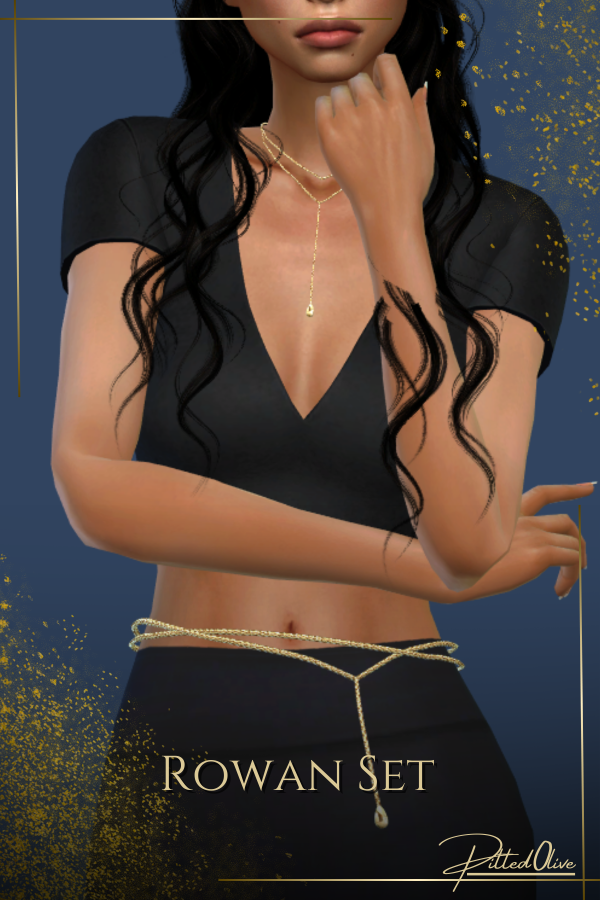 Alpha Rowan Set by pitted0live - The Sims 4 Custom Content