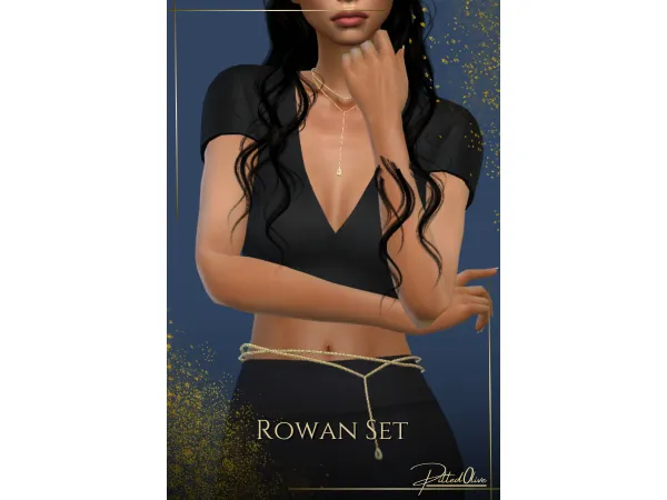 Alpha Rowan Set - The Sims 4 Custom Content