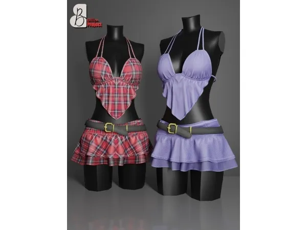 Alpha BillionProject Levi Outfit - The Sims 4 Custom Content