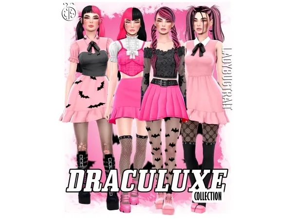 Maxis Match Draculuxe Set - The Sims 4 Custom Content