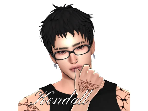 Maxis Match kendall sim download by heartquake - The Sims 4 Custom Content