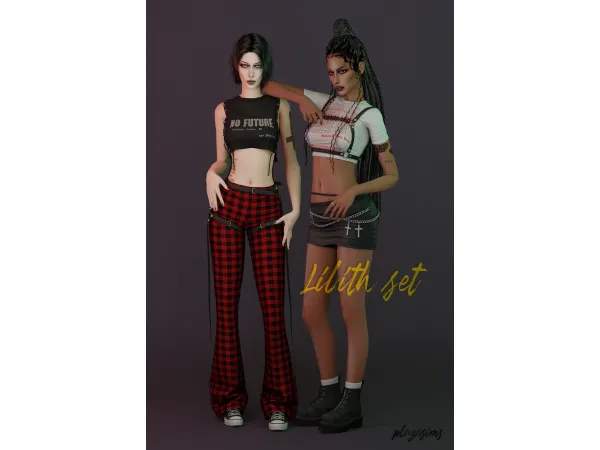 Lilith set by plazasims