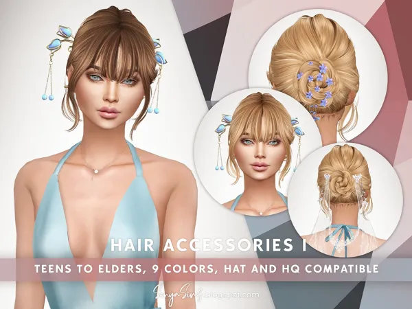 Alpha Rose Accessories - The Sims 4 Custom Content