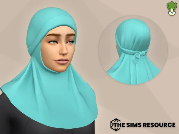 Maxis Match Modest Wear Hijab 13 by kapakijo - The Sims 4 Custom Content