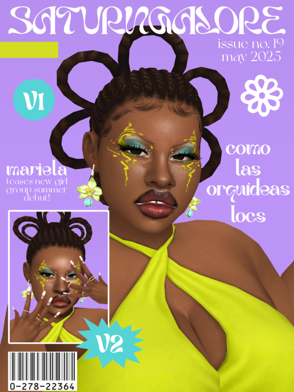 Maxis Match como las orquas locs by simsfinds - The Sims 4 Custom Content