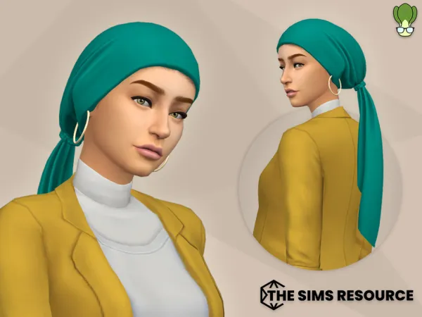 Maxis Match Modest Wear Hijab 15 by kapakijo - The Sims 4 Custom Content