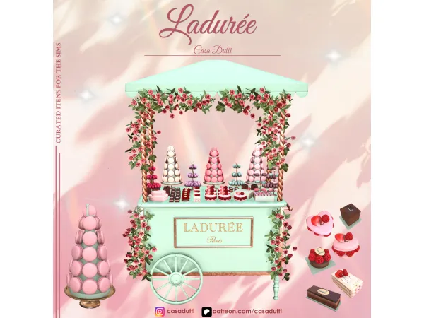 Alpha Laduru00e9e Set by casadutti - The Sims 4 Custom Content