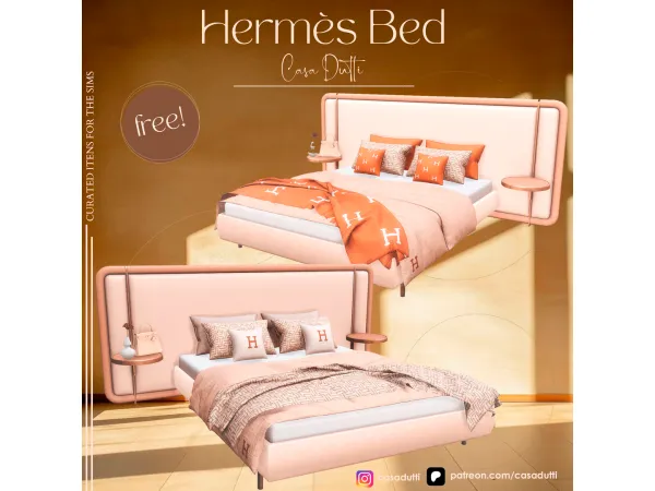 Hermu00e8s Bed by casadutti