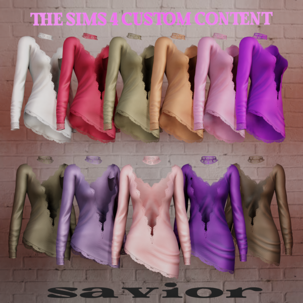 Alpha Svr_Ghita Dress by saviorts4 - The Sims 4 Custom Content