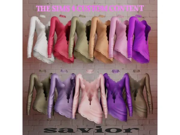 Alpha Svr_Ghita Dress - The Sims 4 Custom Content