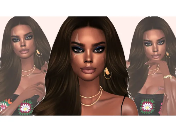 Alpha Vitiligo Model Folder by yolimi - The Sims 4 Custom Content