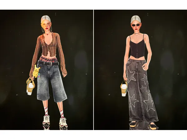 Alpha Daily Lookbook by buloshka - The Sims 4 Custom Content