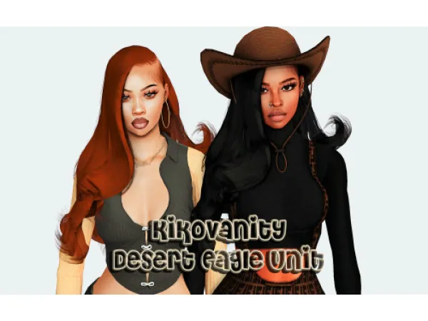KikoVanity Desert Eagle Unit by lalasimmer - The Sims 3 Custom Content