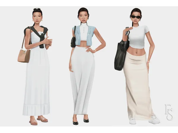 Alpha Spring Fashion in New York City by farfallasims - The Sims 4 Custom Content