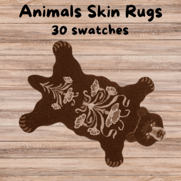 Maxis Match Animals Skin Rugs by simsfinds - The Sims 4 Custom Content