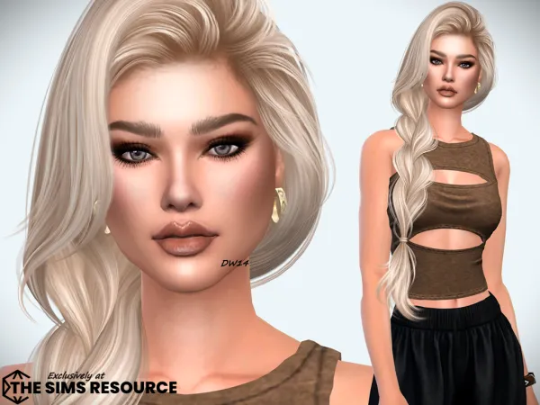 Alpha Luana Renda - The Sims 4 Custom Content