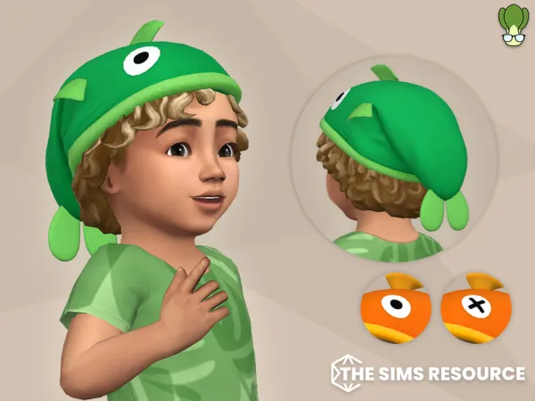 Maxis Match Fish Beanie Toddler by kapakijo - The Sims 4 Custom Content