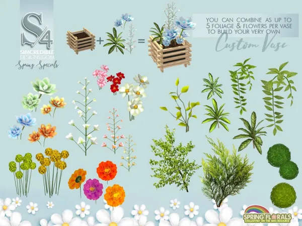 Alpha Spring Specials B - The Sims 4 Custom Content