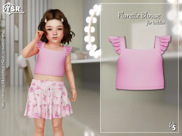 Florette Blouse for toddler