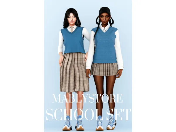 SCHOOL SET by Mably