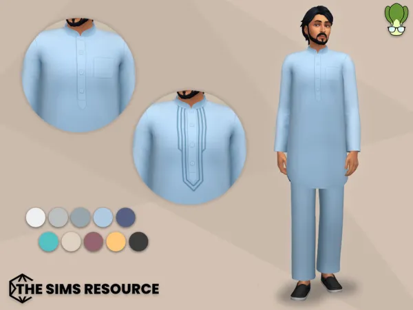 Maxis Match Thobe 2 by kapakijo - The Sims 4 Custom Content
