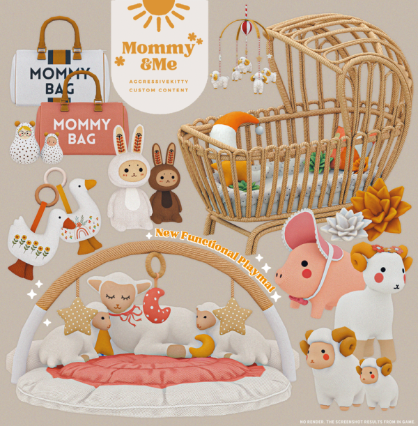 Alpha MOMMYME COLLECTION by simsfinds - The Sims 4 Custom Content