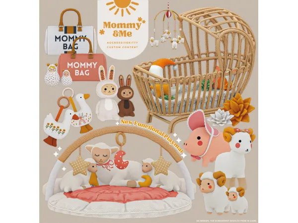 Alpha MOMMYME COLLECTION by aggressivekitty - The Sims 4 Custom Content