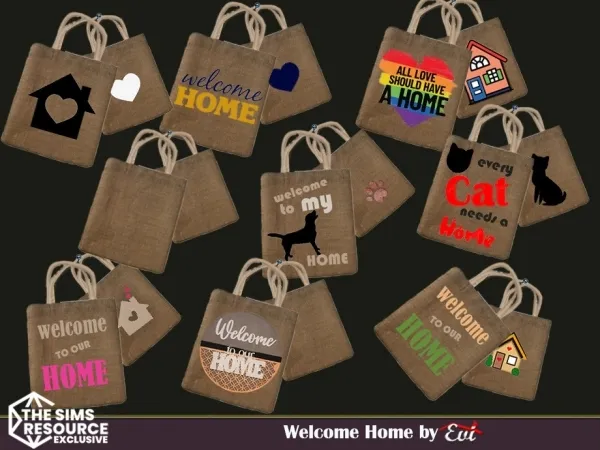 Alpha WELCOMW HOME - The Sims 4 Custom Content