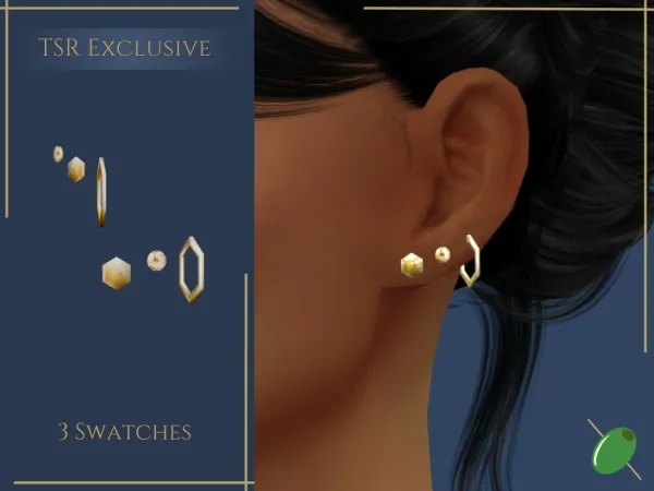 Mix Honey Studs - The Sims 4 Custom Content