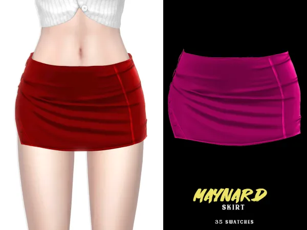 Maxis Match Maynard Skirt - The Sims 4 Custom Content