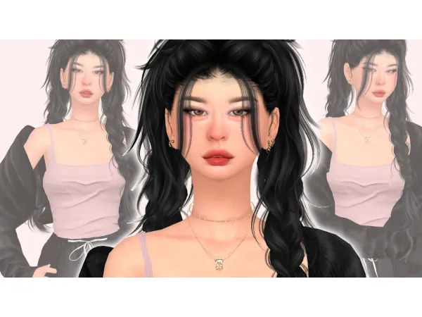 Alpha Korean Inspired Sim by yolimi - The Sims 4 Custom Content