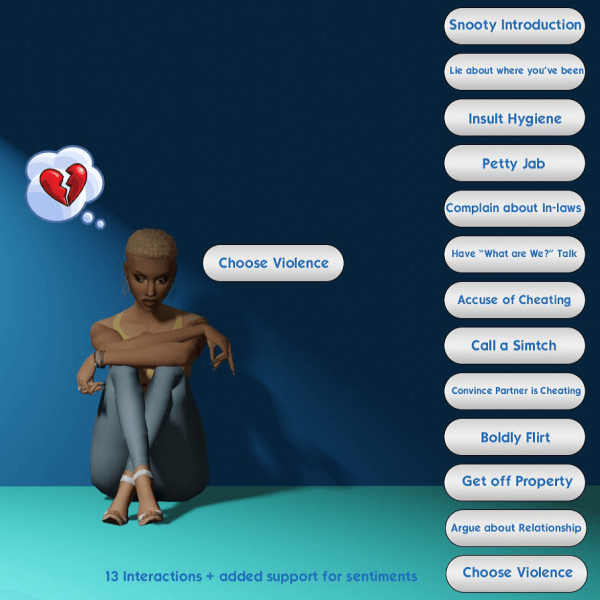 Mix Drama Mod by simsfinds - The Sims 4 Custom Content