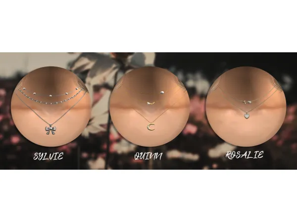 Three new 4t2 Simpliciatyu2019s necklaces by fakebloood - The Sims 2 Custom Content